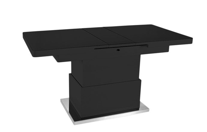 Table basse relevable Noir - Jet set de EDA Concept