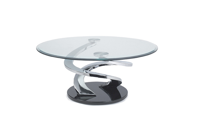 Table basse en verre - TORNADE de EDA Concept