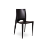 Chaise en Polypropylene noir - Marise