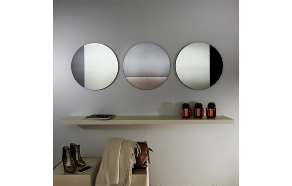 Miroir rond CORD de chez Deknudt