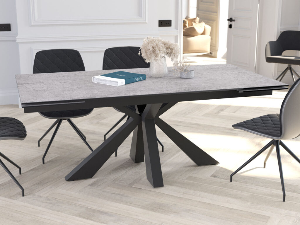 Pescara - Table de repas céramique extensible