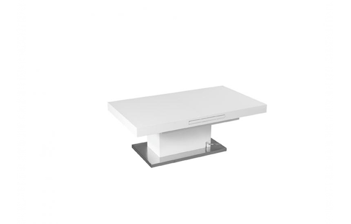 Table basse relevable blanc - Set-up - Eda concept