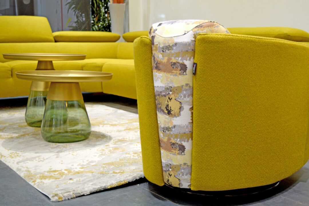 Tesla - Salon d'angle tissu + Ketty - Cabriolet Pivotant – Image 2