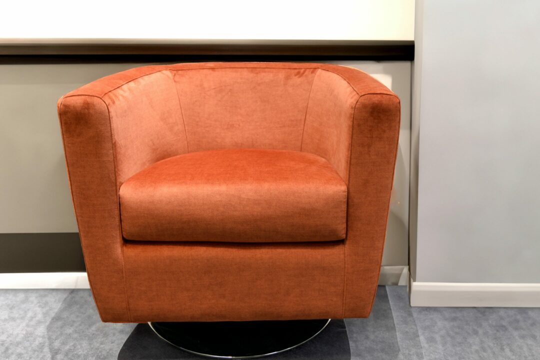 Dothe - Fauteuil Cabriolet velours Pivotant (360°) – Image 4