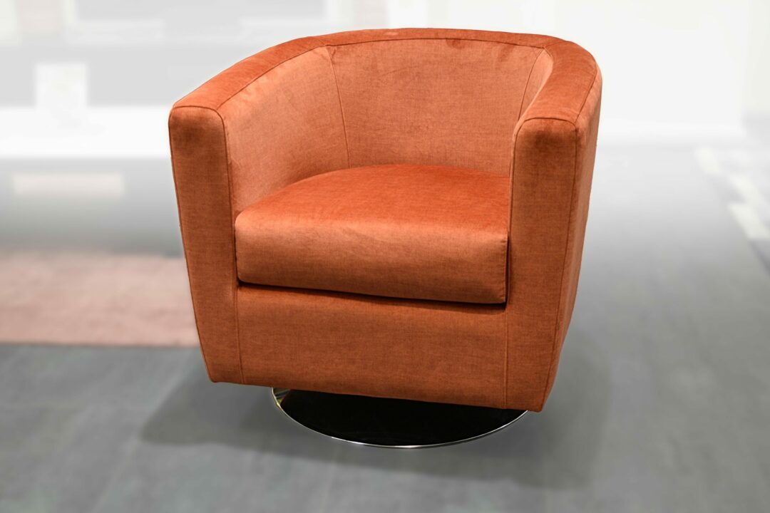 Dothe - Fauteuil Cabriolet velours Pivotant (360°) – Image 2