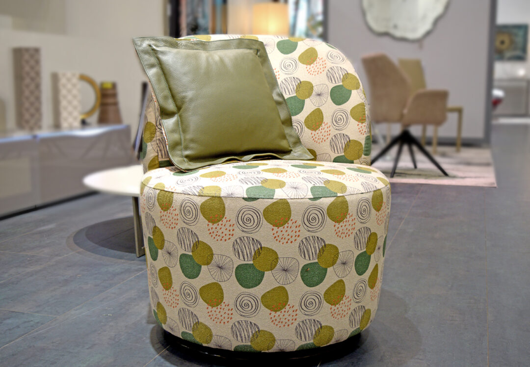World - Fauteuil Cabriolet tissu Pivotant