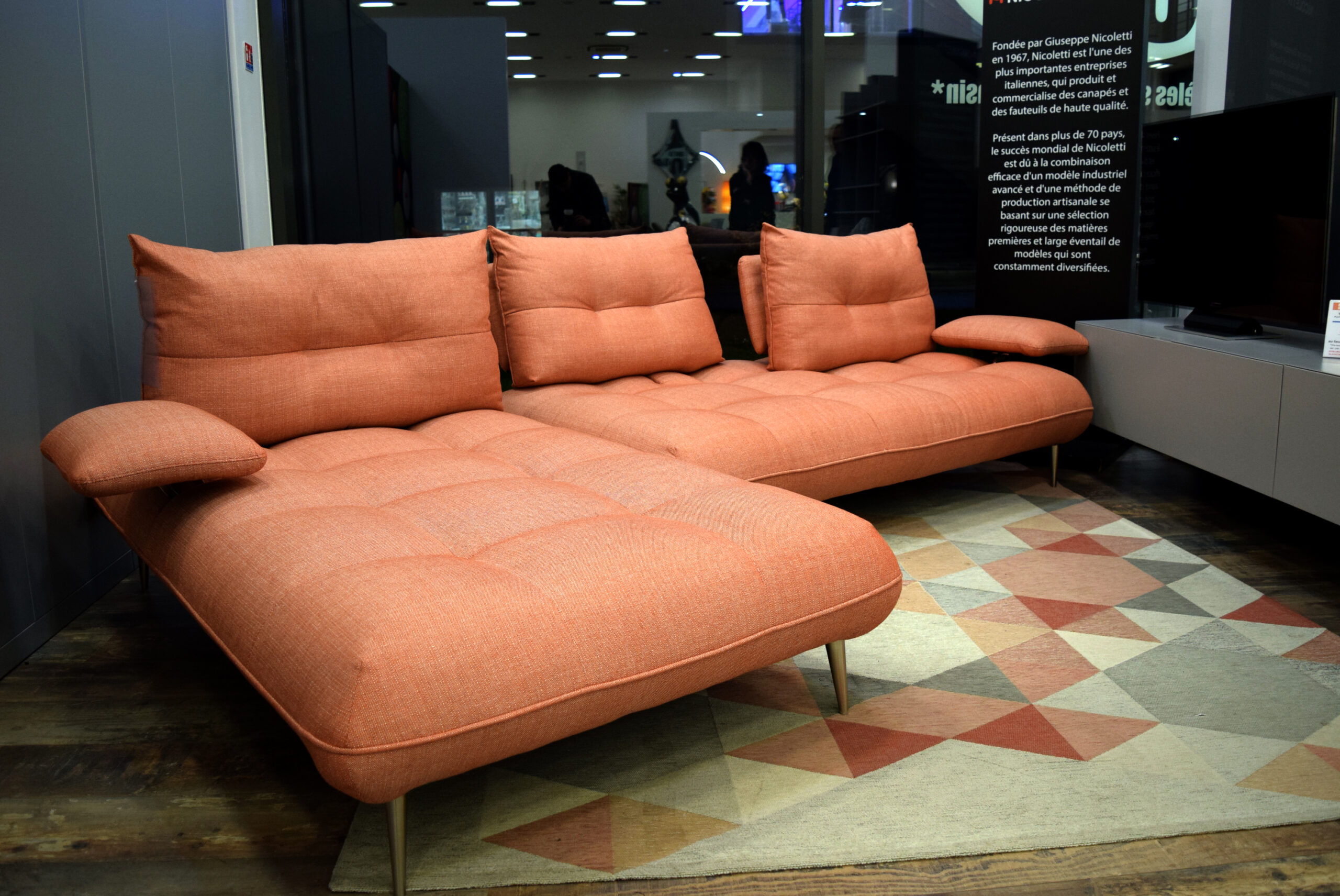 Accetto - Canapé d'angle Banquette et Chaise Longue – Image 5