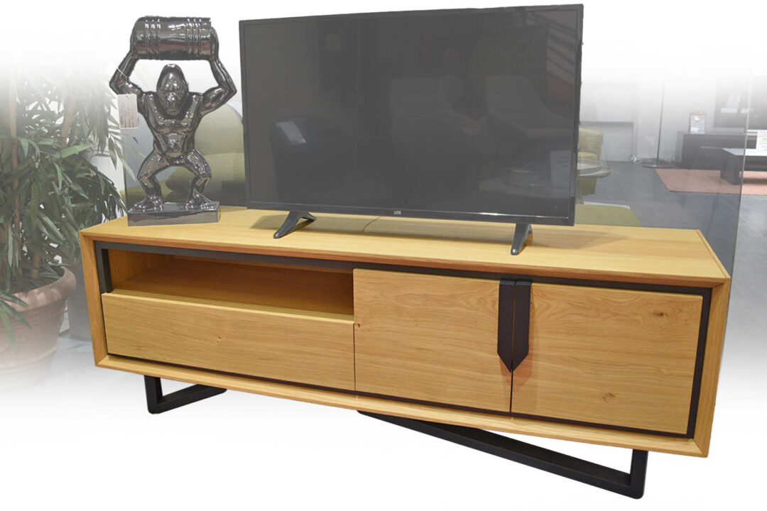 Flor - Meuble TV bois massif placage – Image 5