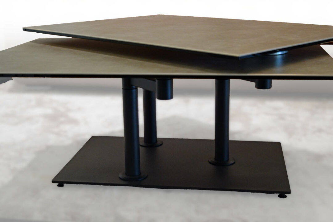 Table Basse céramique Doubles Plateaux Pivotants (360°) – Image 6
