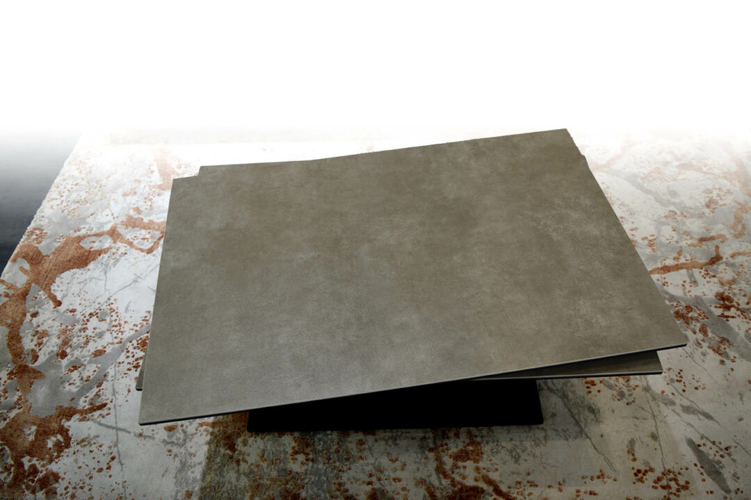 Table Basse céramique Doubles Plateaux Pivotants (360°) – Image 2