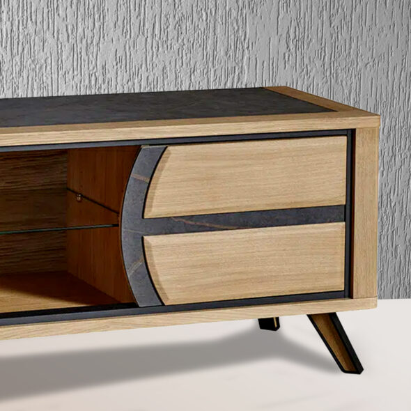 Gaemo - Meuble TV HIFI 2 PORTES – Image 2