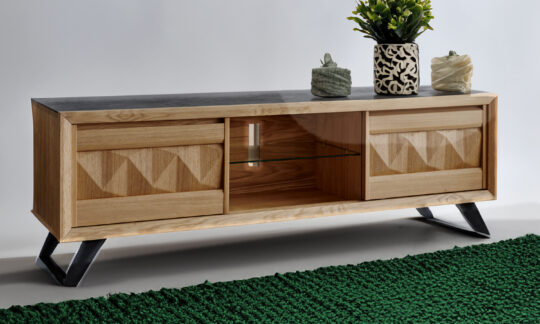 Triang - Meuble TV HIFI 2 Portes