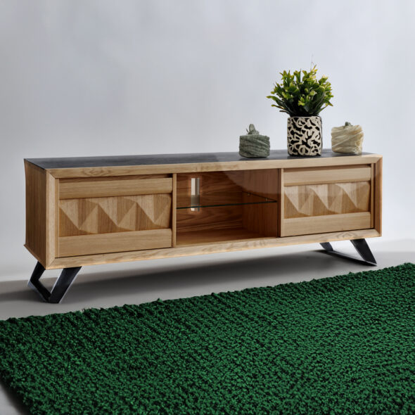 Triang - Meuble TV HIFI 2 Portes