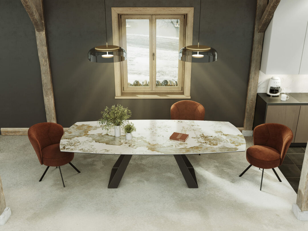 Migan - Table de repas céramique extensible – Image 2