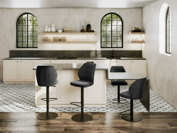 Bupest - Tambouret/Chaise pivotante (360°) – Image 2