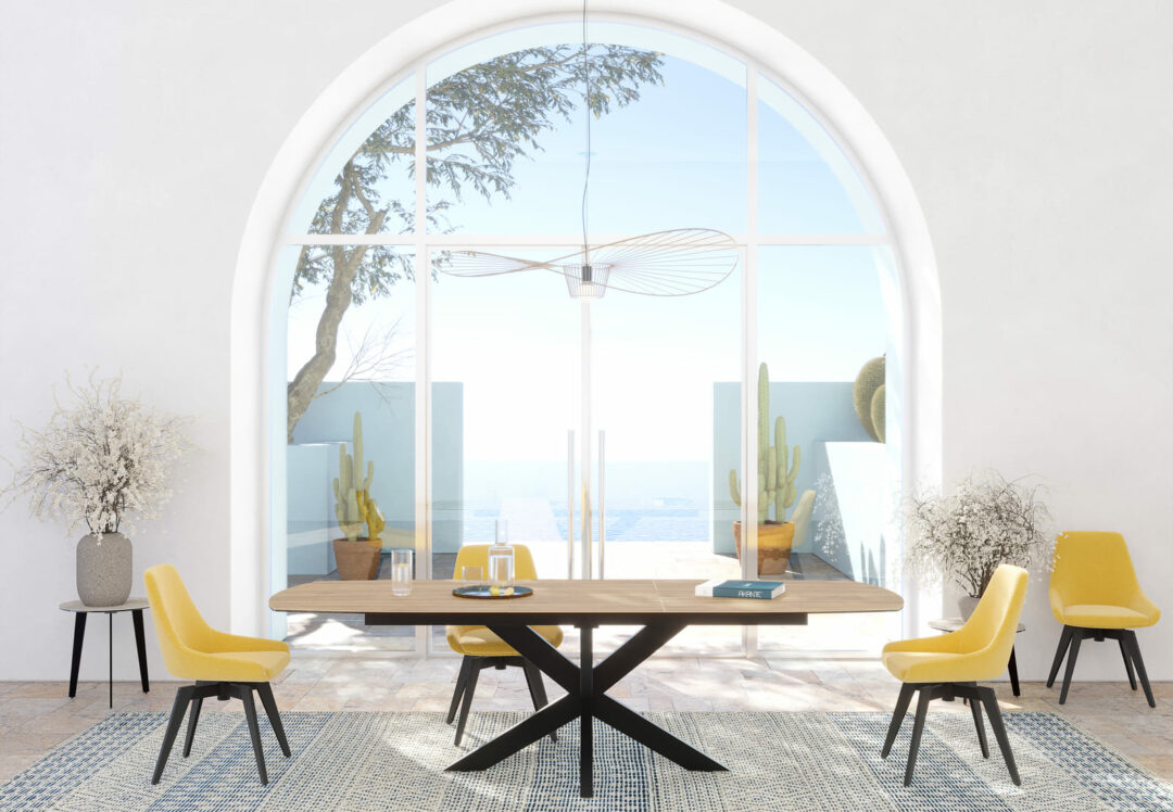 Garuda - Table de repas céramique extensible