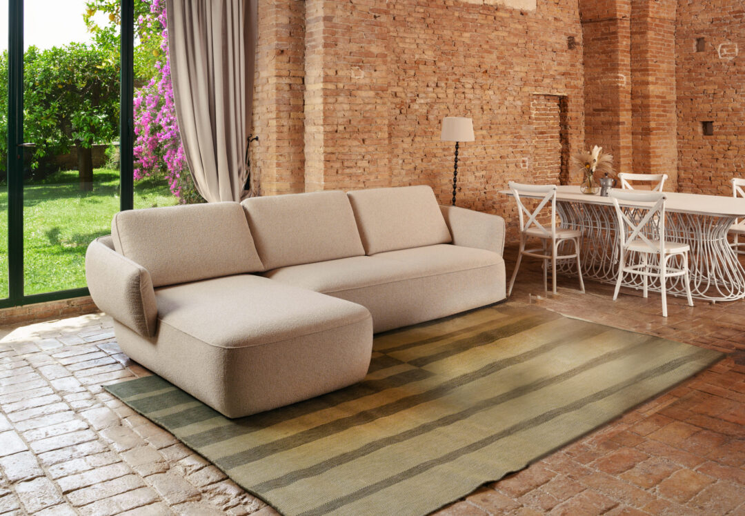 Moon  - Canapé d'angle en tissu