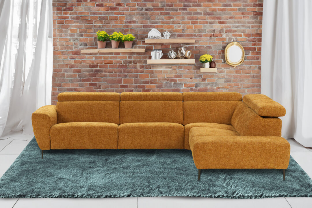 Loft  - Canapé d'angle avec relax électrique