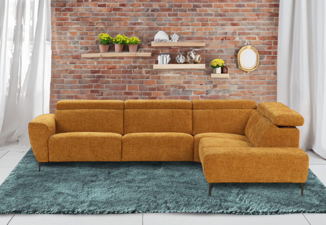 Loft  - Canapé d'angle avec relax électrique