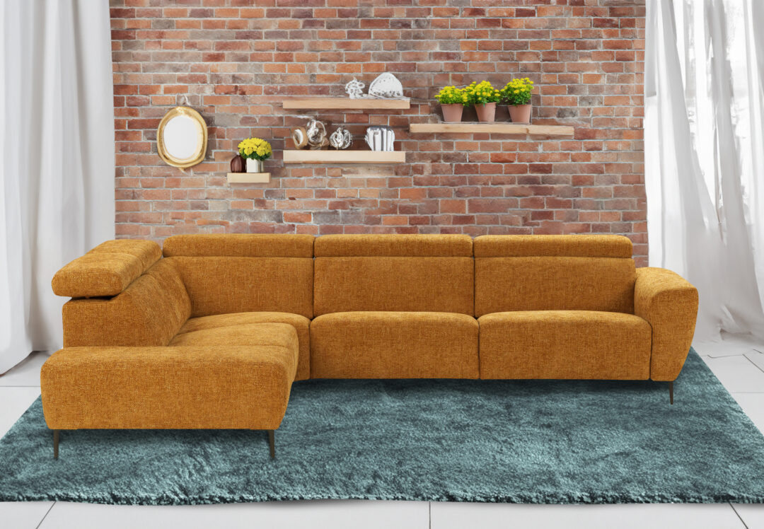 Loft  - Canapé d'angle avec relax électrique