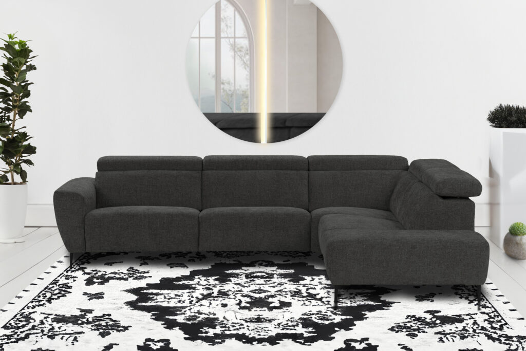 Loft  - Canapé d'angle avec relax électrique