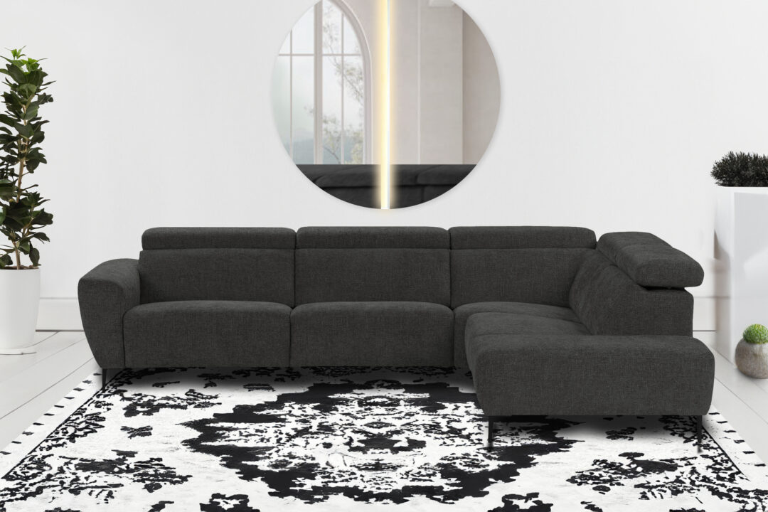 Loft  - Canapé d'angle avec relax électrique