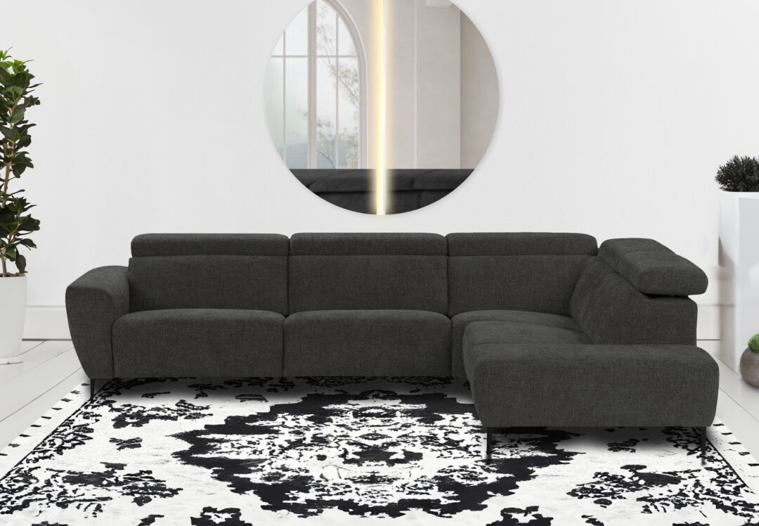 Loft  - Canapé d'angle avec relax électrique