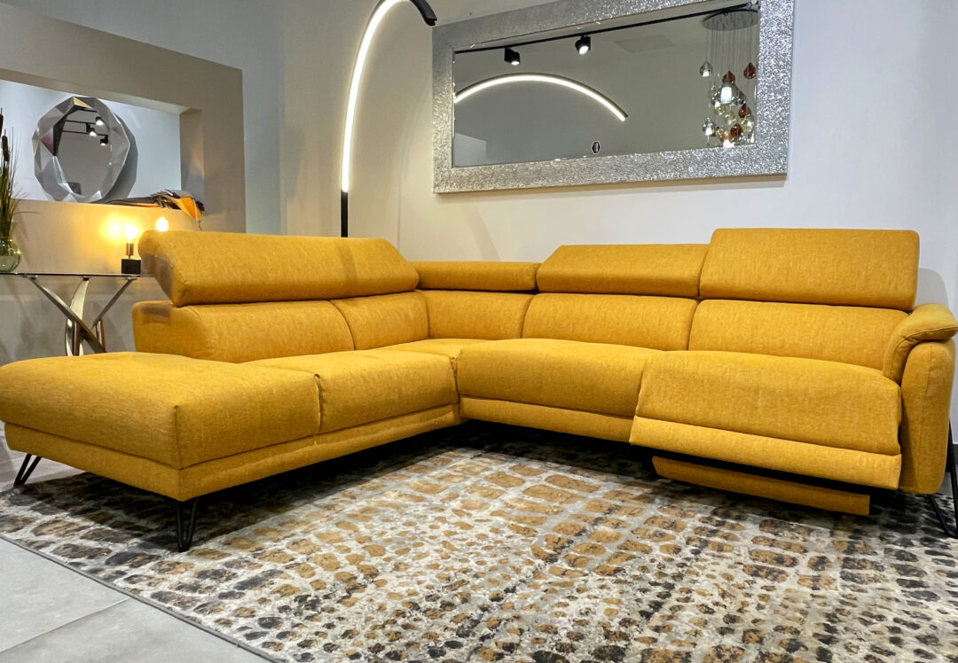 Paisage - Canapé d'angle avec relax électrique