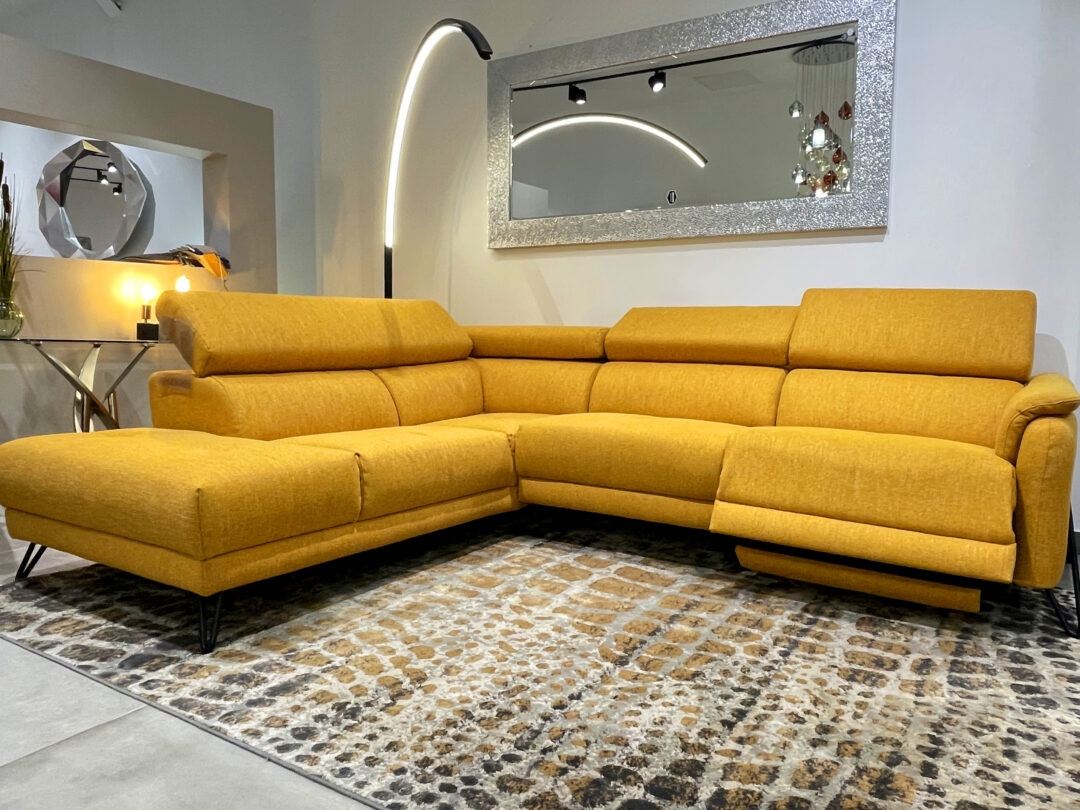 Paisage - Canapé d'angle avec relax électrique