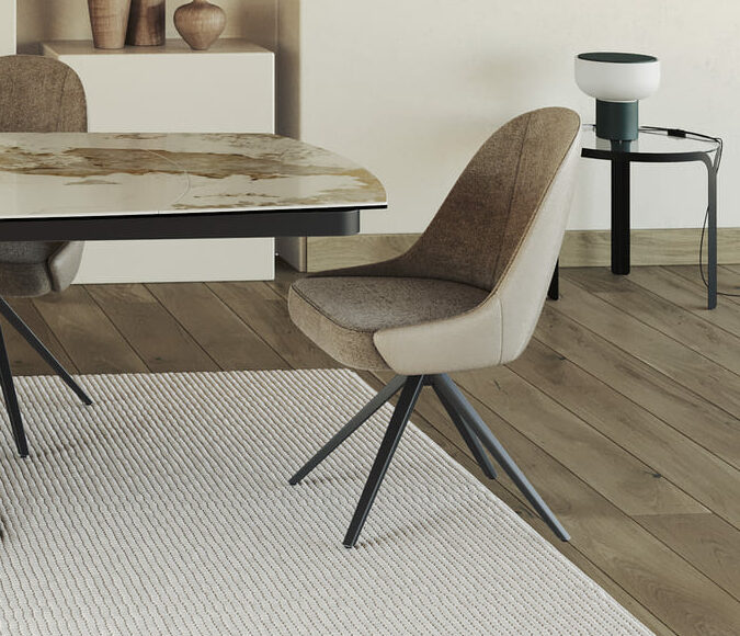 Latina - Chaise pivotante (180°)