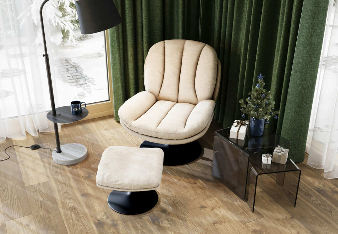 Catania - Fauteuil Pivotante 360°