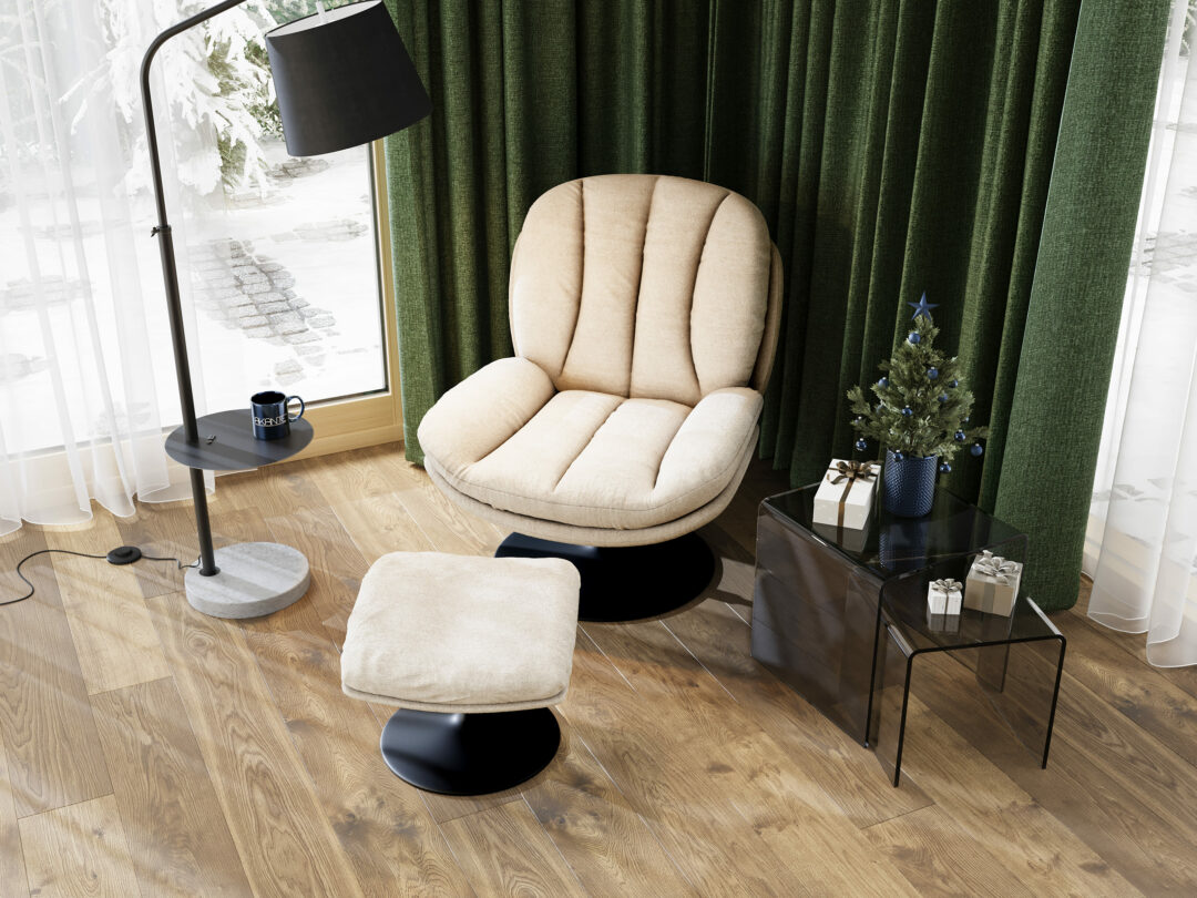 Catania - Fauteuil Pivotante 360°