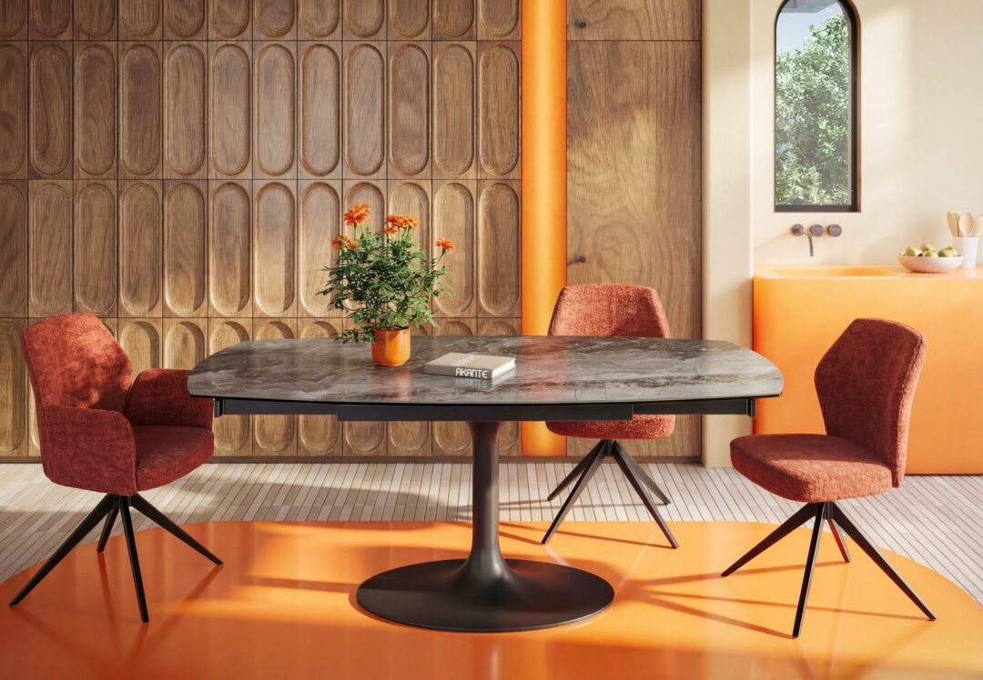 Catanzaro - Table de repas céramique extensible
