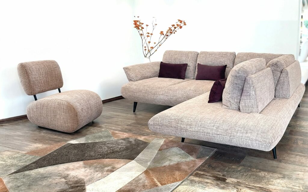 Incanto - Canapé d'angle avec Fauteuil